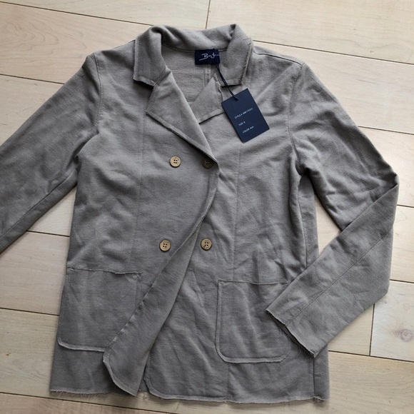 Bien Joli designer soft cotton girls jacket blazer - Picture 2 of 7